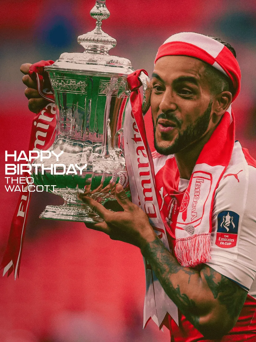 开云官方-阿森纳官方发布社媒，祝福球队名宿沃尔科特37岁生日快乐